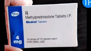 Methylprednisolonemedrol4mg tabletEp41 012019antiinflammatory drugstreatment of arthritis [upl. by Eelyme]