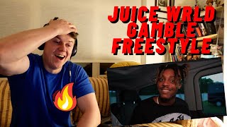 JUICE WRLD  GAMBLE FREESTYLE IRISH REACTION [upl. by Inhoj]