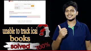 How to track my icai book ll cafoundation book ll facing problem to tracking ll CommerceAlly [upl. by Aryl]