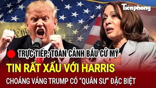 Trực tiếp Toàn cảnh Bầu cử Mỹ  Tin dữ với Harris choáng váng Trump có “quân sư” đặc biệt [upl. by Nahtaj67]