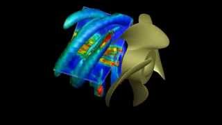 Tomographic PIV Propeller wake analysis CNRINSEAN [upl. by Undry979]