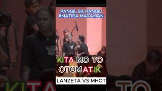 LANZETA HOLORHYME BALIKTARAN rapbattle fliptop fliptopshort psp [upl. by Olia]