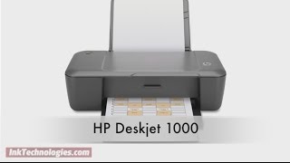 HP Deskjet 1000 Instructional Video [upl. by Attennyl]