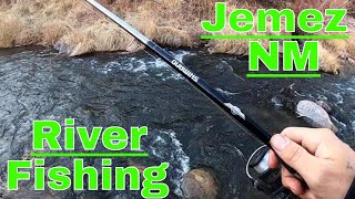 Jemez River Trout FishingJemezNMNew Mexico Fishing [upl. by Norud]