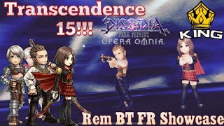 DFFOOJP Dimensions End Transcendence Tier 15 Shinryu feat Rem FR BT showcase [upl. by Htebaras]