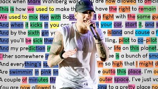 Eminem  Drug Ballad  Rhymes Highlighted [upl. by Cindie633]