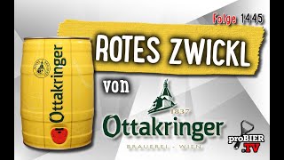 Rotes Zwickl von Ottakringer  Craft Bier Verkostung 1445 [upl. by Wonacott]