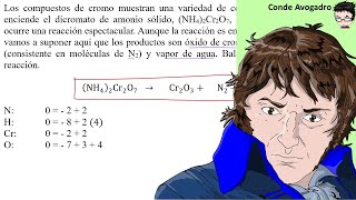𝐁𝐀𝐋𝐀𝐍𝐂𝐄𝐀𝐑 𝐏𝐎𝐑 𝐈𝐍𝐒𝐏𝐄𝐂𝐂𝐈Ó𝐍 𝐒𝐈𝐌𝐏𝐋𝐄 NH4 2Cr2O7 → Cr2O3  N2  H2O [upl. by Latvina]