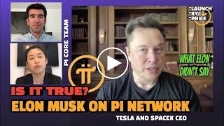 PI NETWORK UPDATE ELON MUSK JUST SAID THIS ABOUT PI NETWORK  TESLA ACCEPTING PI COIN [upl. by Dayir145]