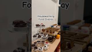 Housewarming Party Food Ideas amp Display Inspiration  EPIC Food Display for Housewarming Party [upl. by Yniatirb]