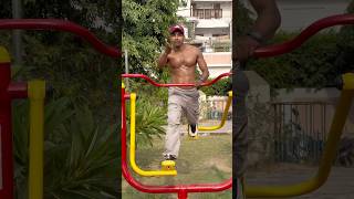 मत करो पार्क में time paas ये exercise करके चर्बी घटाओ✅ homeworkout fatloss fitnessmotivation [upl. by Enowtna]