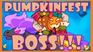 INSANE NEW Pumpkinfest BOSS [upl. by Monroy]