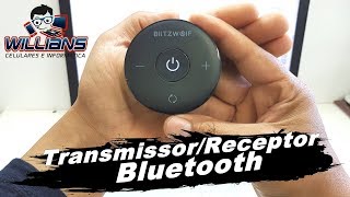 Transmissor Receptor Bluetooth BlitzWolf BWBR3 P2 Auxiliar SPDIF [upl. by Noedig]