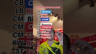 Bournemouth changes afcbournemouth afcb bournemouth premierleague footballfilter [upl. by Froehlich]