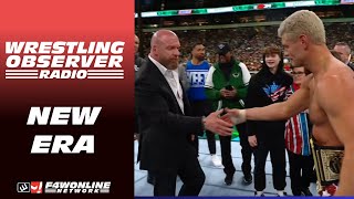 Its a new era in WWE  WrestleMania 40  Wrestling Observer Radio [upl. by Kurman]