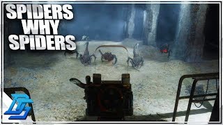 Arachnophobic plays with Light Sensitive Spiders  Metro Exodus Gameplay  Part 11 PC [upl. by Acinemod]