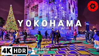 Christmas in Japans 2nd Largest City  4K HDR Spatial Audio [upl. by Aneela837]