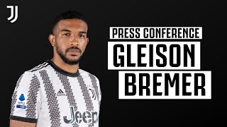 GLEISON BREMER  🔴 LIVE PRESS CONFERENCE PRESENTATION  Juventus [upl. by Silin885]