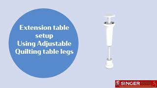 How To Fit Adjustable Height Extension Table Legs [upl. by Peter]