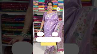 Paithani crape sarees  ₹ 4100  9515222071  shorts fashion sarees youtube sreenavamedia [upl. by Irrak]