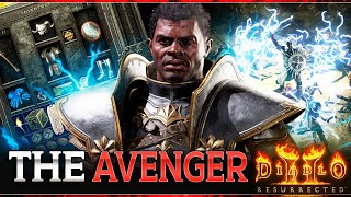 Is this build better than a Zealot You tell me 21 000 DMG AVENGER  Diablo 2 Resurrected [upl. by Meedan641]