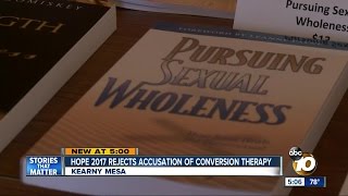 Hope 2017 rejects accusation of conversion therapy [upl. by Aniretak]