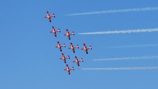 CANADIAN AIRFORCE SNOWBIRDS AT AIRVENTURE  osh24  LFP [upl. by Debby78]