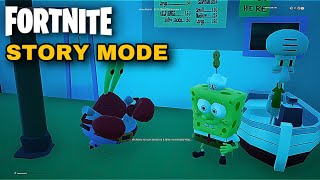 FORTNITE  SpongeBob amp The Flying Dutchman Story Mode🧽 😍 [upl. by Templa150]