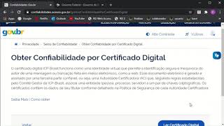 Como validar seu certificado digital no govbr e acessar o sicaf ATUALIZADO 2021 [upl. by Aprile]