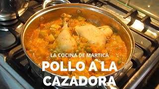 Delicioso Pollo a la Cazadora  Receta rápida fácil y encantadora [upl. by Viola]