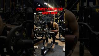 Correct posture of calves raise legworkout workout gymlife calves musclepump bodypump gym [upl. by Hutchison]