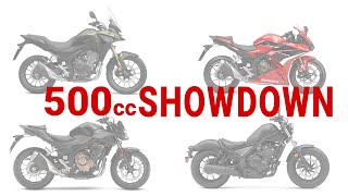 2022 HONDA CB500X vs CBR500R vs CB500F vs CMX500 specs test ride review  500cc SHOWDOWN [upl. by Burdett]