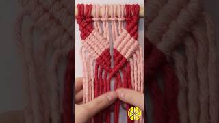 Tutorial👆de Macramê Padrão Festonê macrame tutorialmacrame macramepassoapasso [upl. by Gurango]