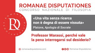 Professor Marassi perchè vale la pena interrogarsi sul desiderio [upl. by Eisoj]