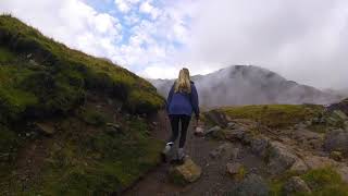 A Walk to Stickle Tarn Pavey Ark and Harrison Stickle in Langdale Lake District England [upl. by Feinleib738]