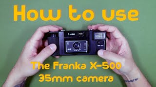 How to use the Franka X500 Camera Tutorial [upl. by Galligan]