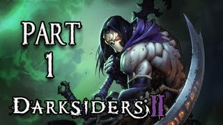 Darksiders 2 Walkthrough  Part 1 Death Lives Lets Play PS3 XBOX PC  Gameplay  Commentary [upl. by Ellehcram]