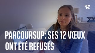 Bonne élève Salomé a été refusée dans ses 12 vœux sur Parcoursup [upl. by Yelraf]