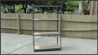 How To Assemble Metal Shelving [upl. by Rowan107]