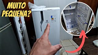 Chegou a Geladeira Refrigerador Electrolux RE31 240 Litros Branco [upl. by Werd]