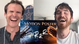 RRR Motion Poster REACTION  NTR Ram Charan Ajay Devgn Alia Bhatt  SS Rajamouli [upl. by Nyladam409]