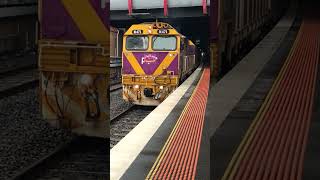 N471 with the final up Bairnsdale N class at Southern Cross [upl. by Mashe544]