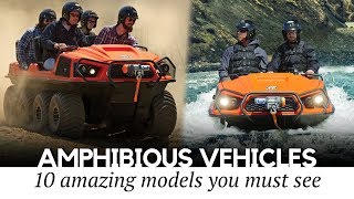 Top 10 Amphibious Vehicles and OffRoad Machines You Can Actually Buy [upl. by Survance]