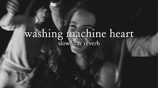 mitski  washing machine heart slowed amp reverb  lyrics [upl. by Kimitri]