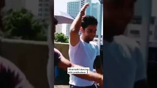 Virat kohli dancing with prabhudeva on chinta ta chita chita viratkohli bollywood shorts [upl. by Fairlie]