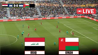 🔴بث مباشر العراق ضد عمان  تصفيات كأس العالم 2026  eFootball PES 21 [upl. by Akeemahs]