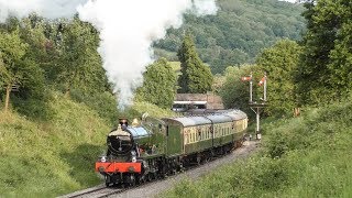 7903 Foremarke Hall amp 35006 PampO On The GWSR 14 Coach Special  Bonus [upl. by Ahsatsana]