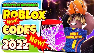 NEW CODES DARK MODE 🎧 Dunking Simulator Roblox GAME ALL SECRET CODES ALL WORKING CODES [upl. by Cleavland206]