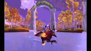 World of Warcraft Blazing Hippogryph Mount [upl. by Tonnie]