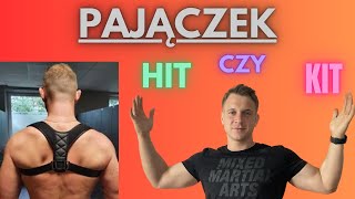 Pajączek DZIAŁA czy jednak NIE KOREKTOR POSTAWY HIT CZY KIT [upl. by Yrolg]